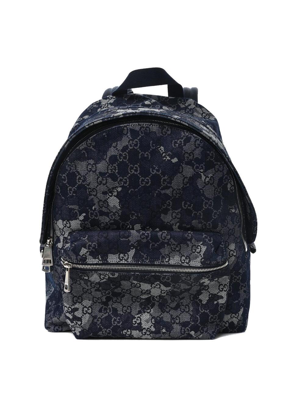 Gucci Denim Camouflage Large Backpack #319728G13B
